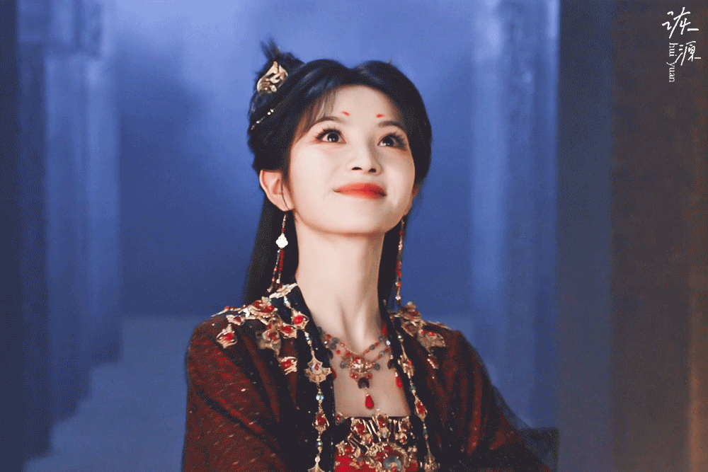 田曦薇《子夜归》武祯/动图EP01-11原形猫猫头+红衣（红黑）小猫抬头