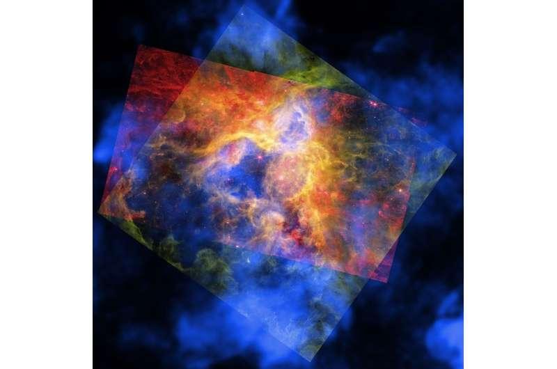 蜘蛛星云的“能量去哪了”？答案可能藏在三条看不见的排水管里天文学家一直有个尴