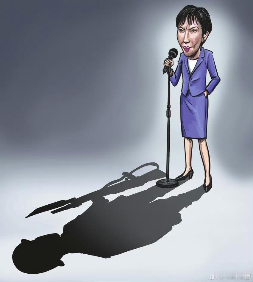 官媒中国军号给高市早苗做的漫画:表面是个人，实际是鬼子还魂