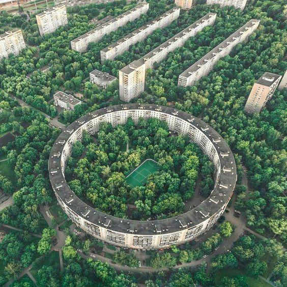 环形建筑设计​​​