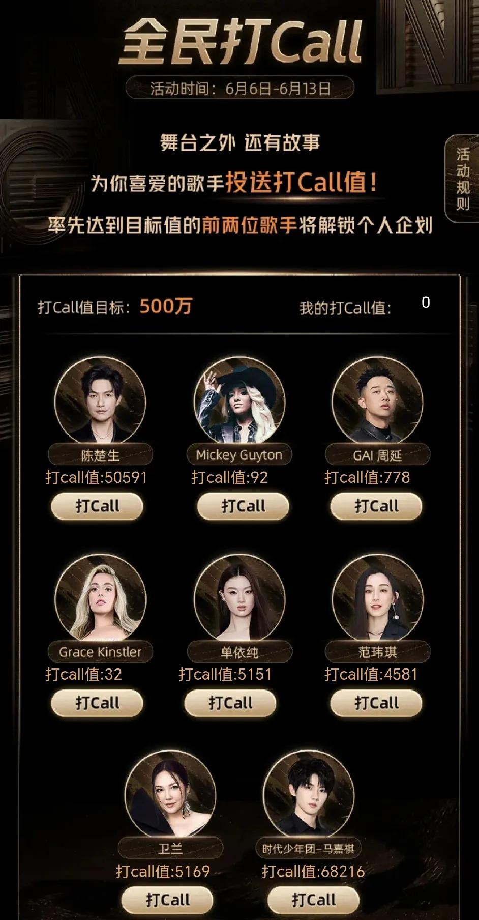 歌手2025这个全民打Call，我看着都迷糊，能不能别再难为70后了，要不还是改