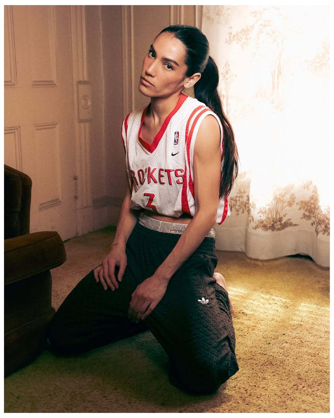 穿球衣的女孩Jenna，是谁的粉？摄影JaySprogell