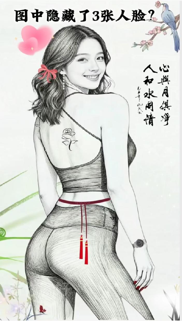 别划走！盯着这张图看5秒，你能找到几个人脸？