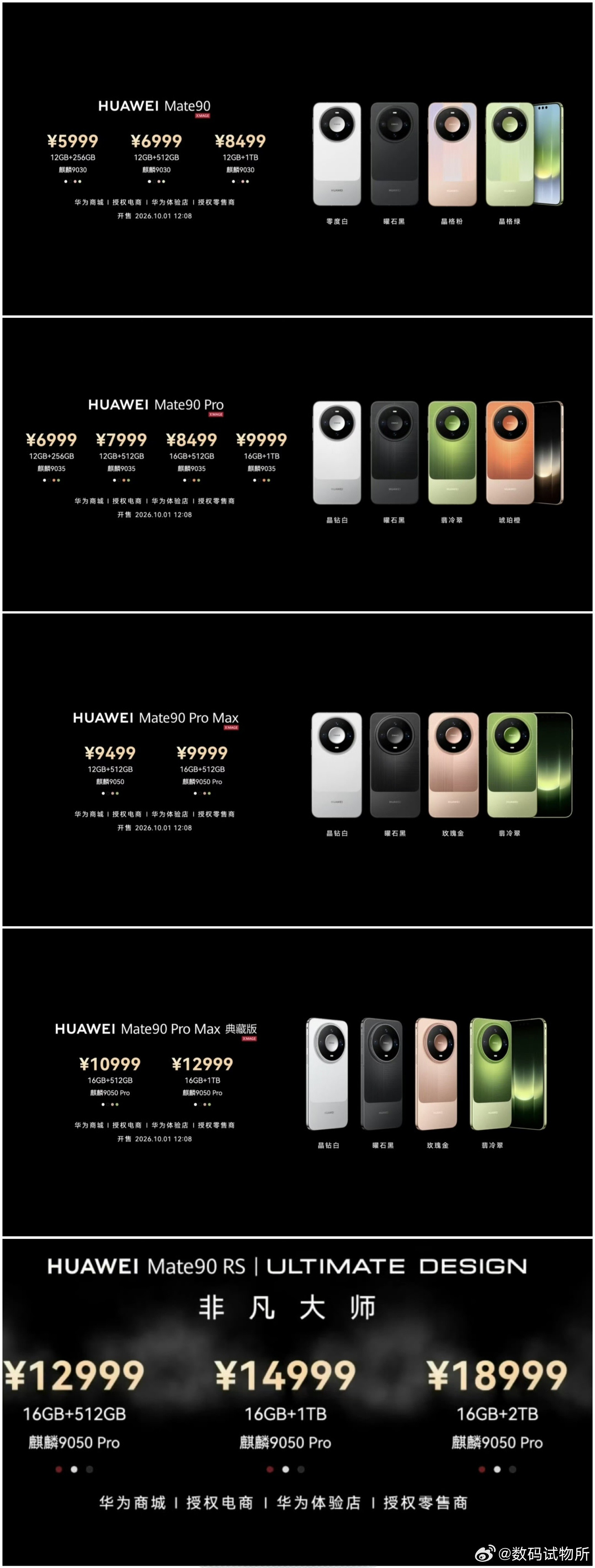 华为Mate90系列正式发布Mate90这次发布完，我大概捋明白了，简单说说我