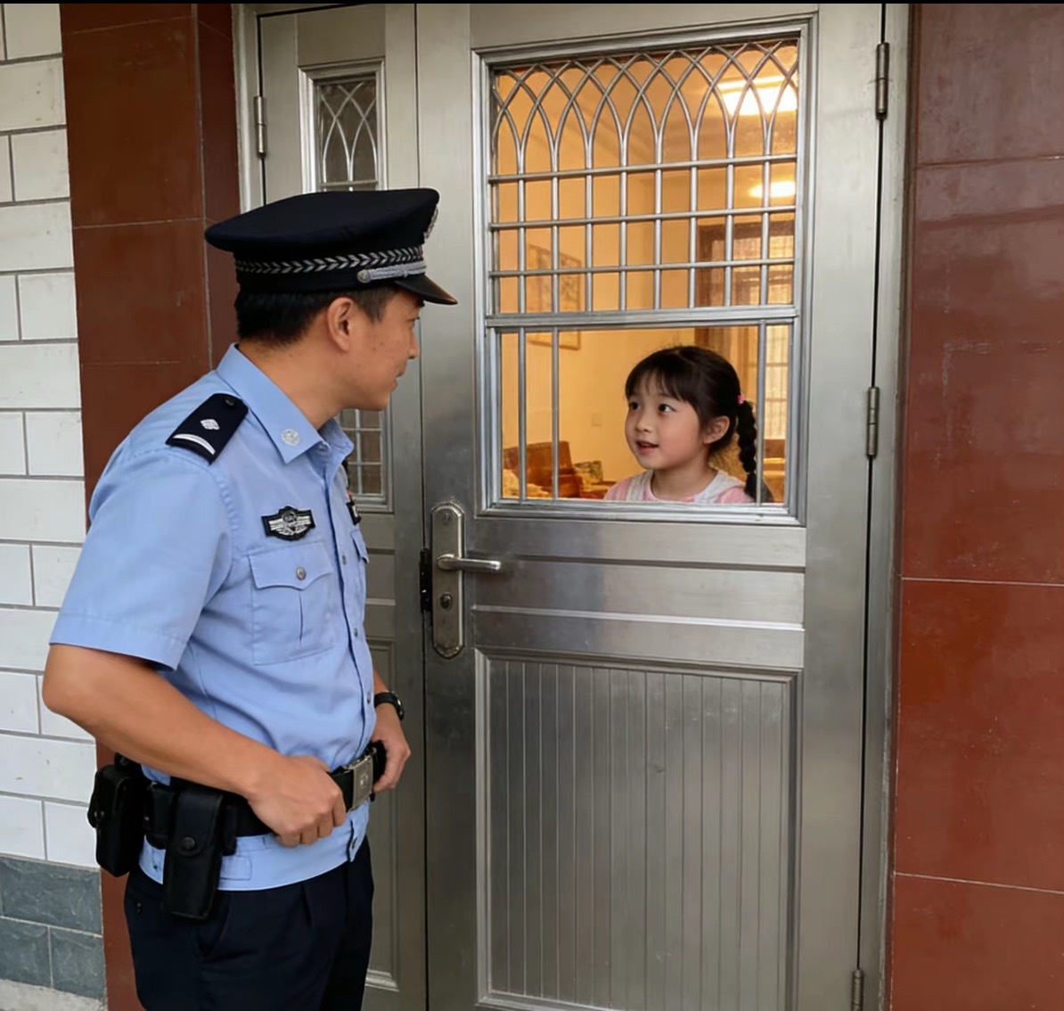 最近网上看到个特暖的事儿，苏州有个小女孩凌晨打110，说爸爸出差，妈妈上夜班，自