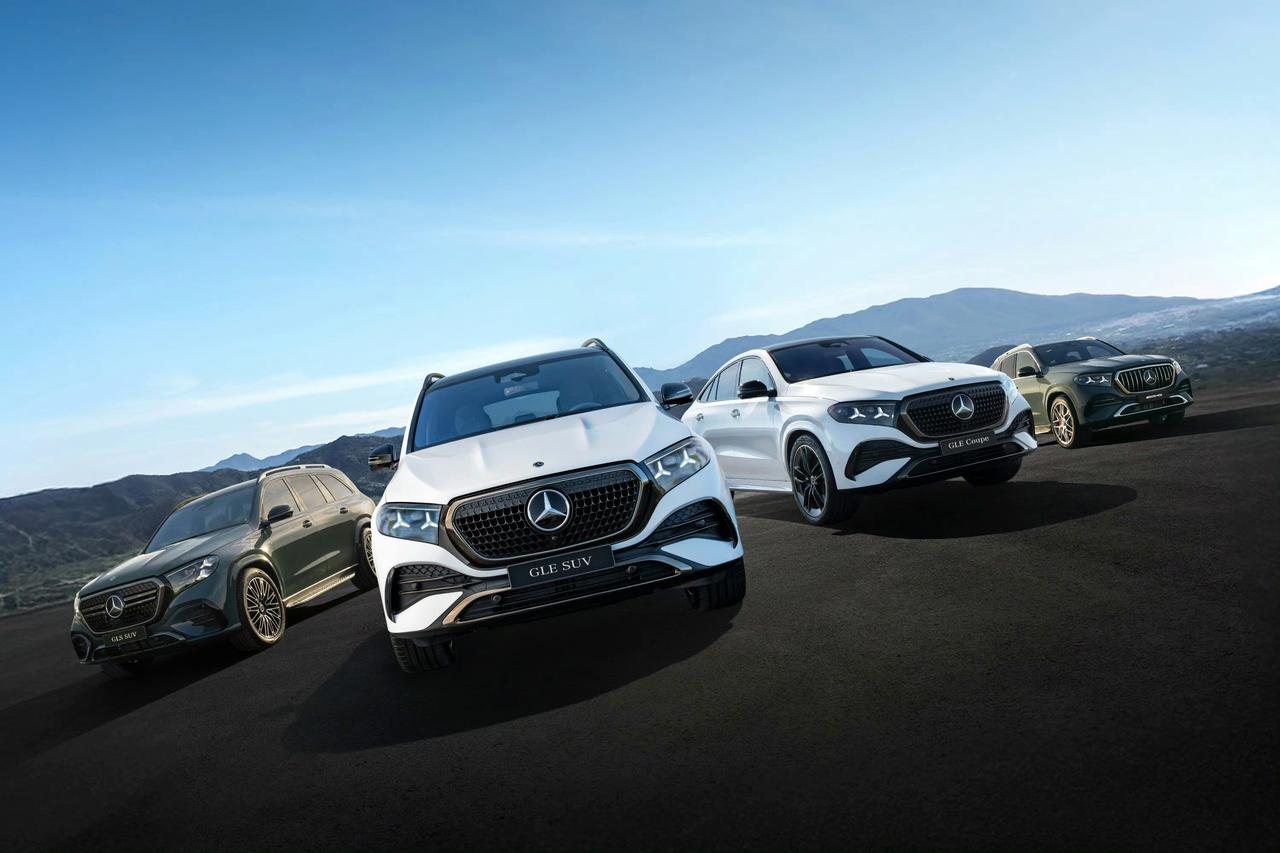 中期改款奔驰GLS官图，奔驰尺寸最大的SUV，高配换装平曲轴V8发动机，其余车型