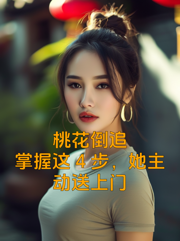 桃花倒追：掌握这4步，她主动送上门