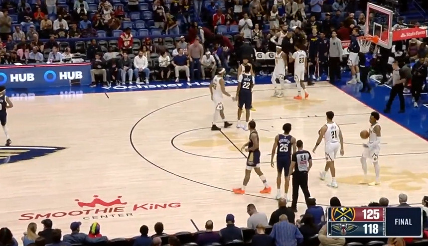 约基奇28分11篮板12助攻9失误6犯离场，沃特森32+11，掘金125-118