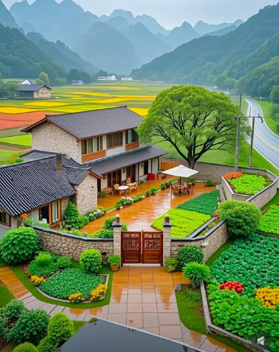 60岁退休以后，下图中三套房型，如果要你来选，你会选哪一套养老？第1套田园风