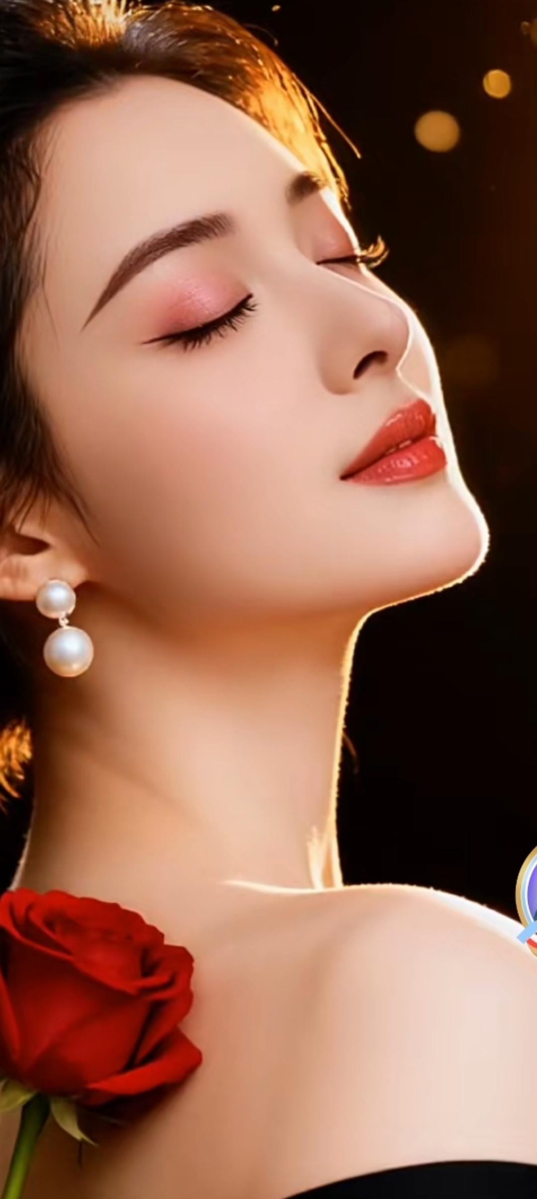 优雅红玫瑰，倾国倾城美！🌹✨