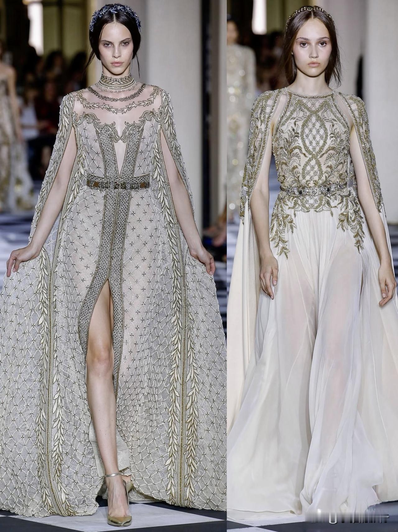 ZuhairMurad2018秋冬高定系列，以浩瀚星河为浪漫蓝本，把梦幻意境
