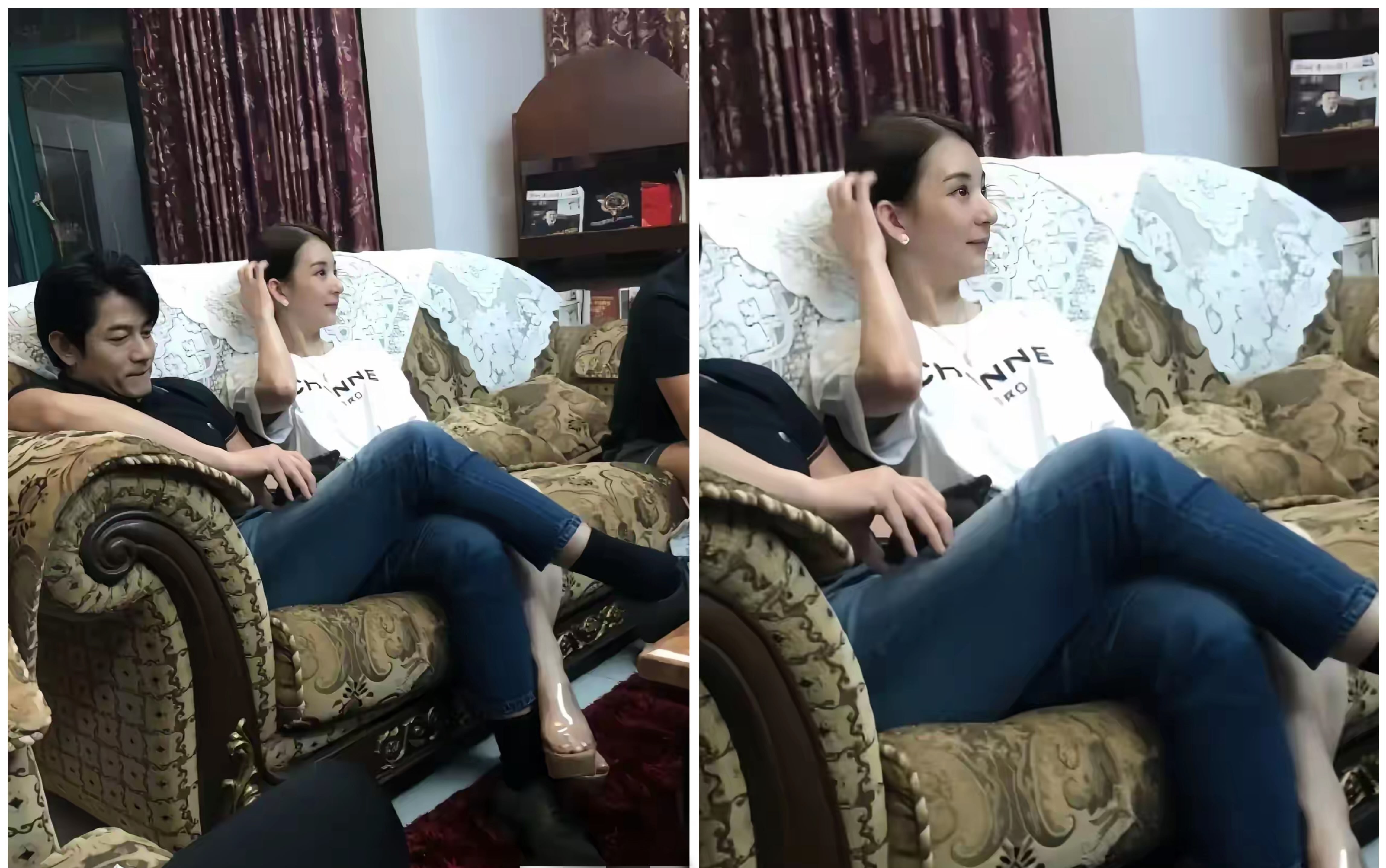 郭富城老婆在电视上看，就觉得普普通通。但你要是见了真人，那可就不一样了，简直漂亮