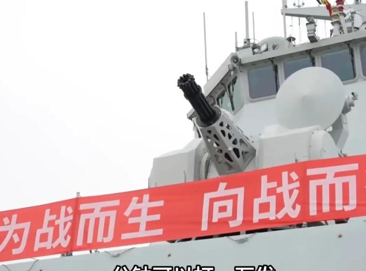 孩子在海军节开放日问了个问题，说那个一分钟能打一万发的万发炮能不能打一百艘船。