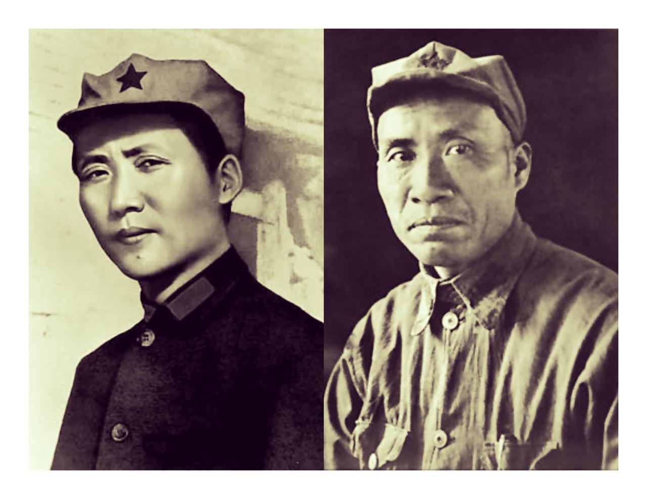 1928年的朱毛红四军1.1928年4月,井冈山会师,成立工农革命军第四军,