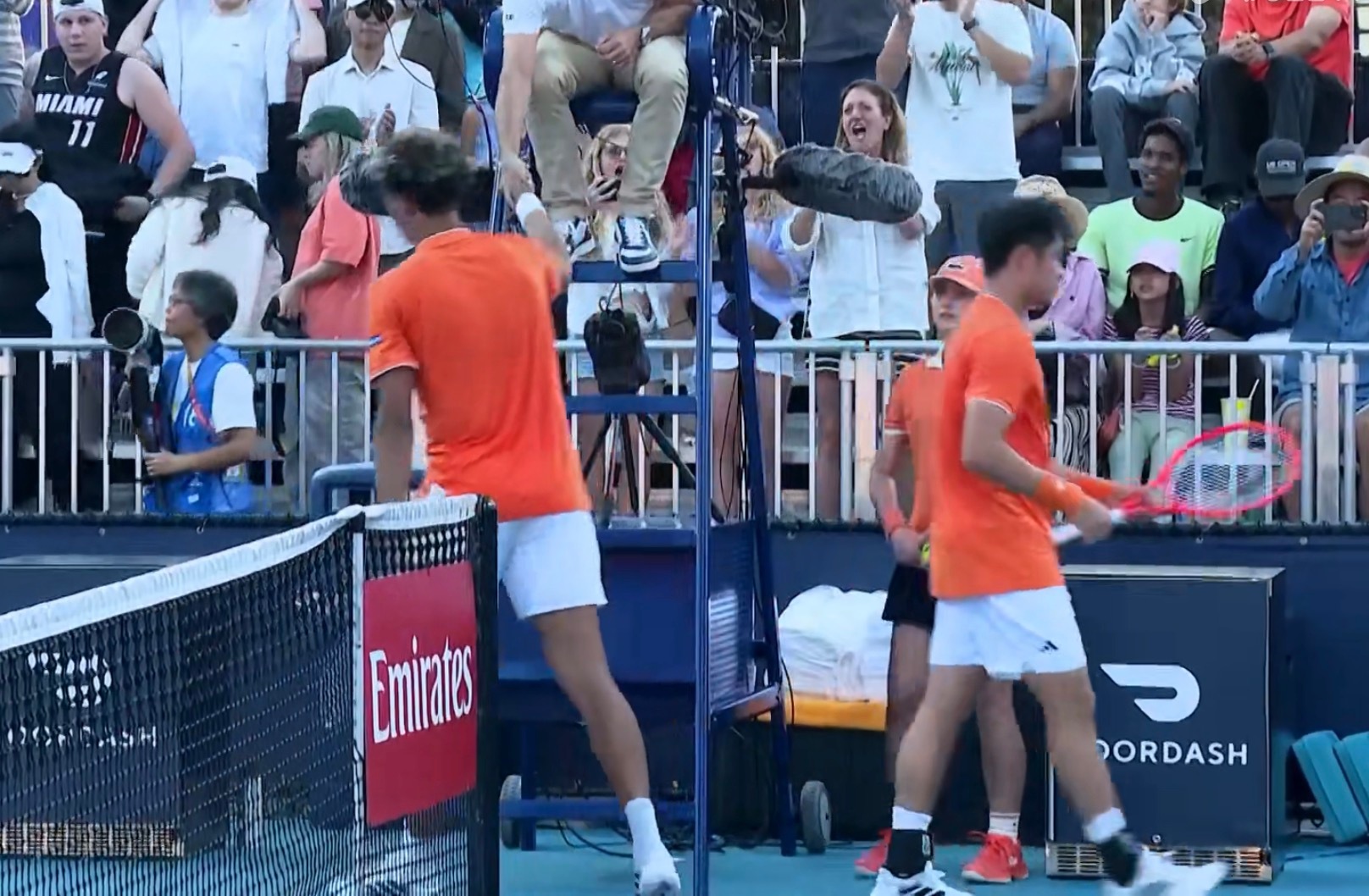 一觉醒来，三位中国选手的比赛情况是……❌吴易昺2-6/6-7(3)不敌迪亚洛吴