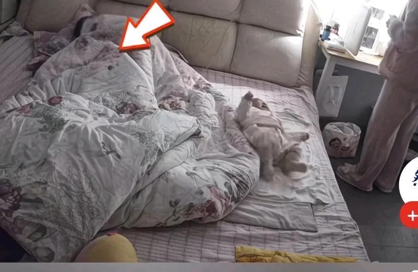 宝宝哭闹不止,奶奶睡在旁边无动于衷,月子的儿媳忍无可忍开口质问,来自哭成这样,你