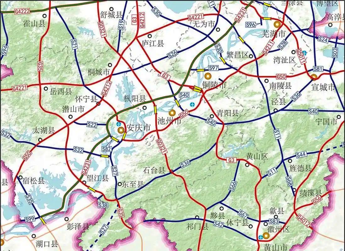 【宁国至枞阳高速公路池州段新建工程】正在抓紧开展工作，建设工期36个月。全长约4