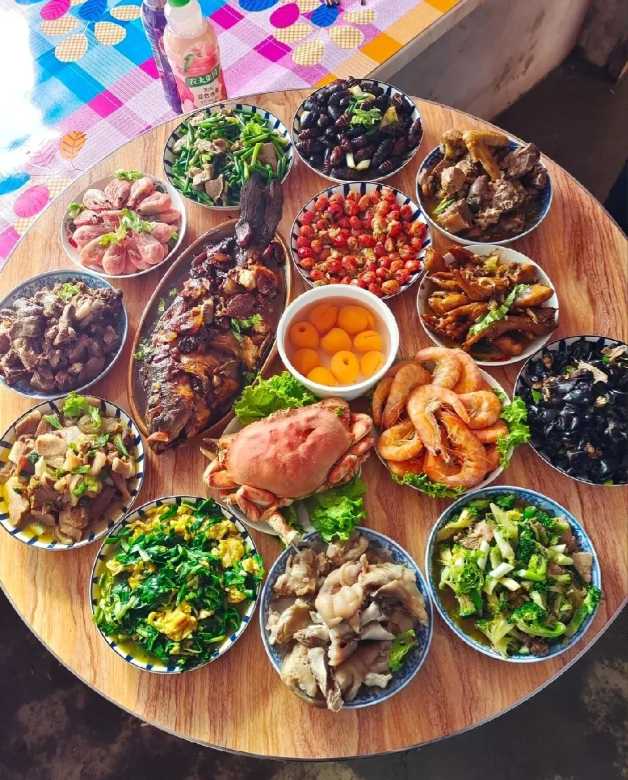 这一桌是哪个城市的地道美食？看着就流口水