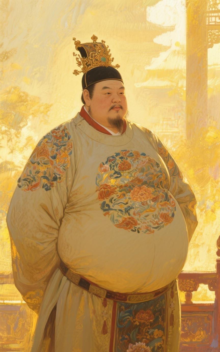 传言万历皇帝几十年不上朝是因为躲在后宫抽鸦片，幸好，定陵成为唯一被发掘的皇陵，万