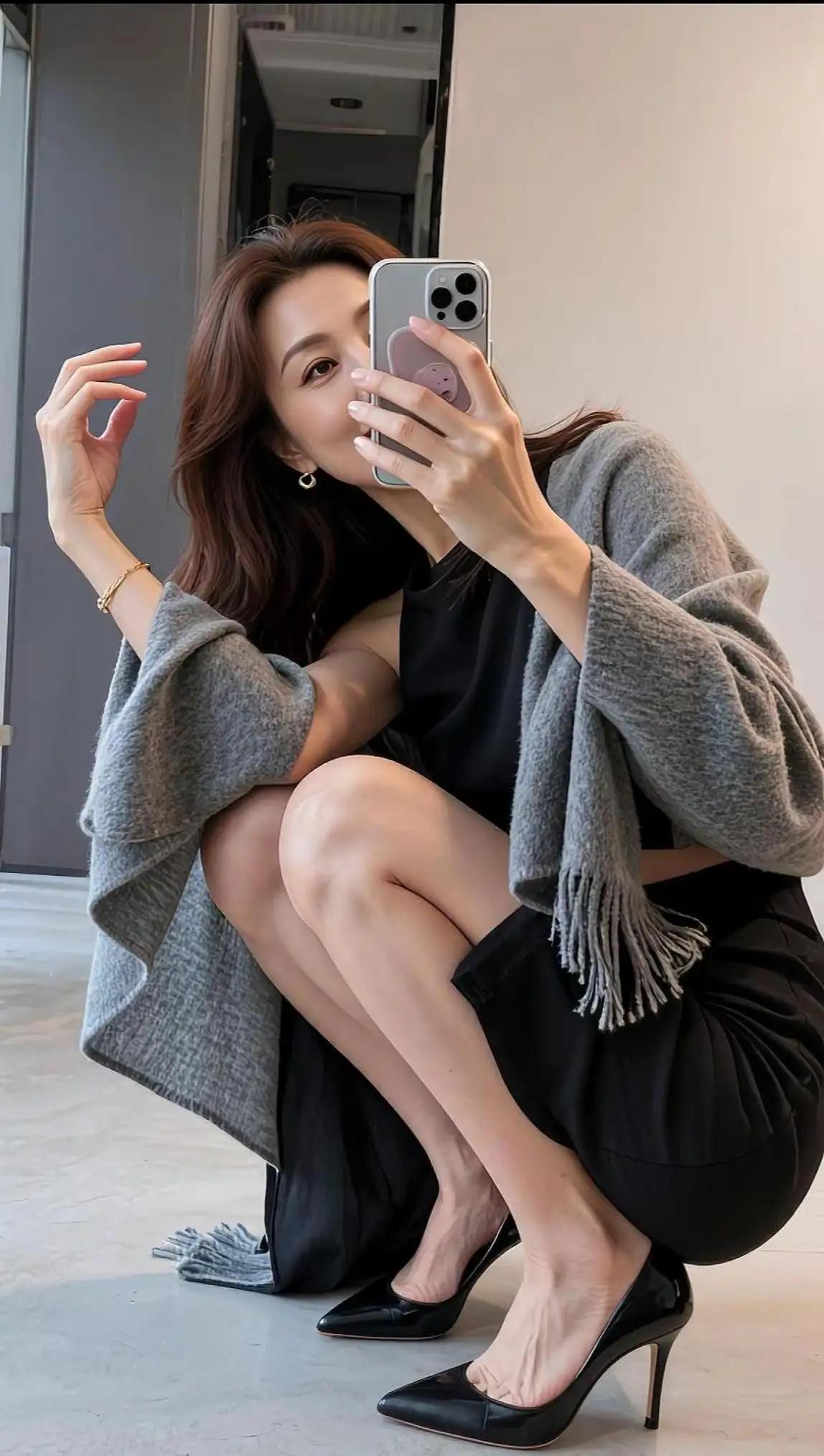 镜中人影，笑语如花。你心目中的美人什么样的女人算自然美