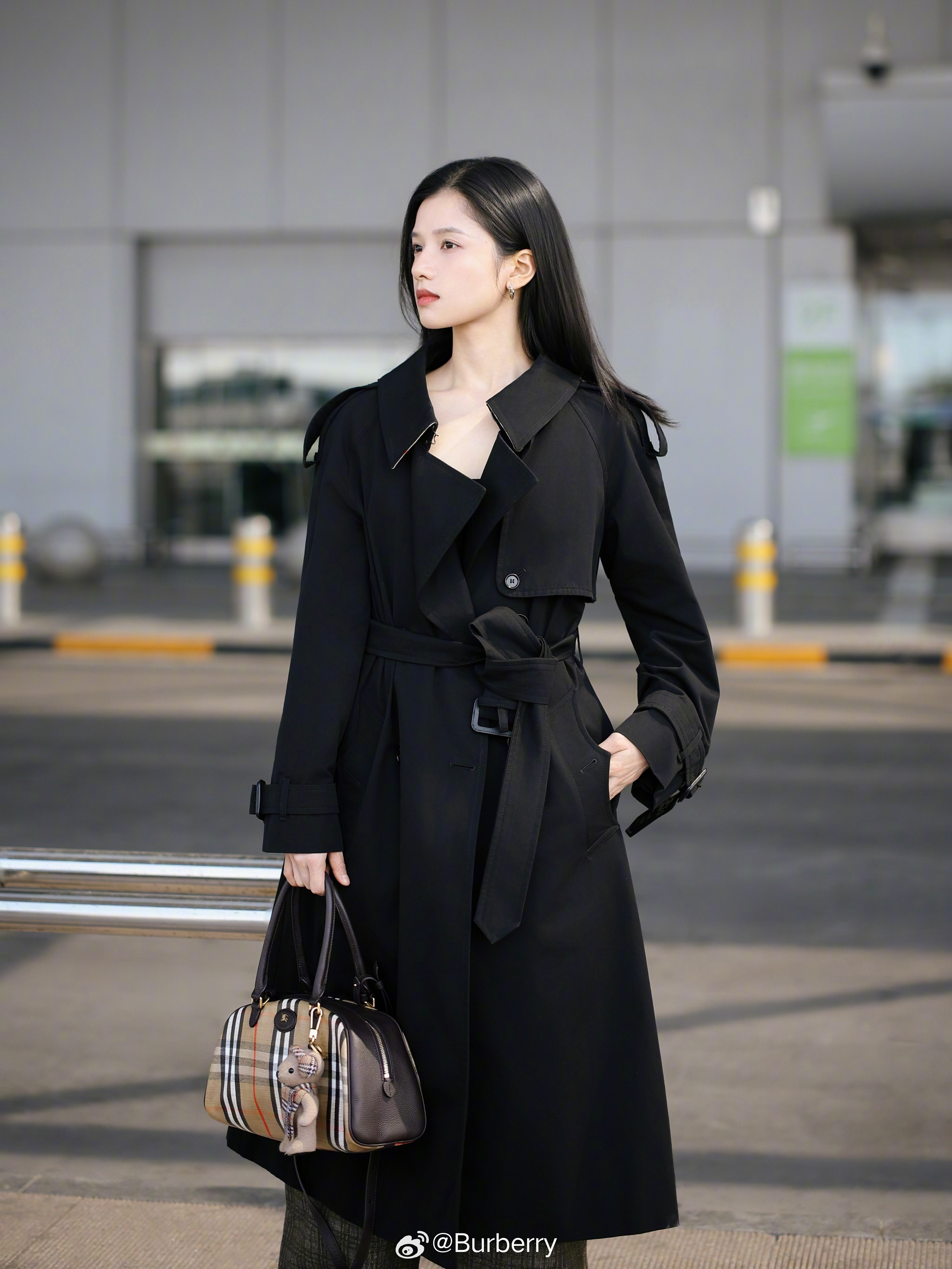 张婧仪和Burberry简直是天作之合​​​