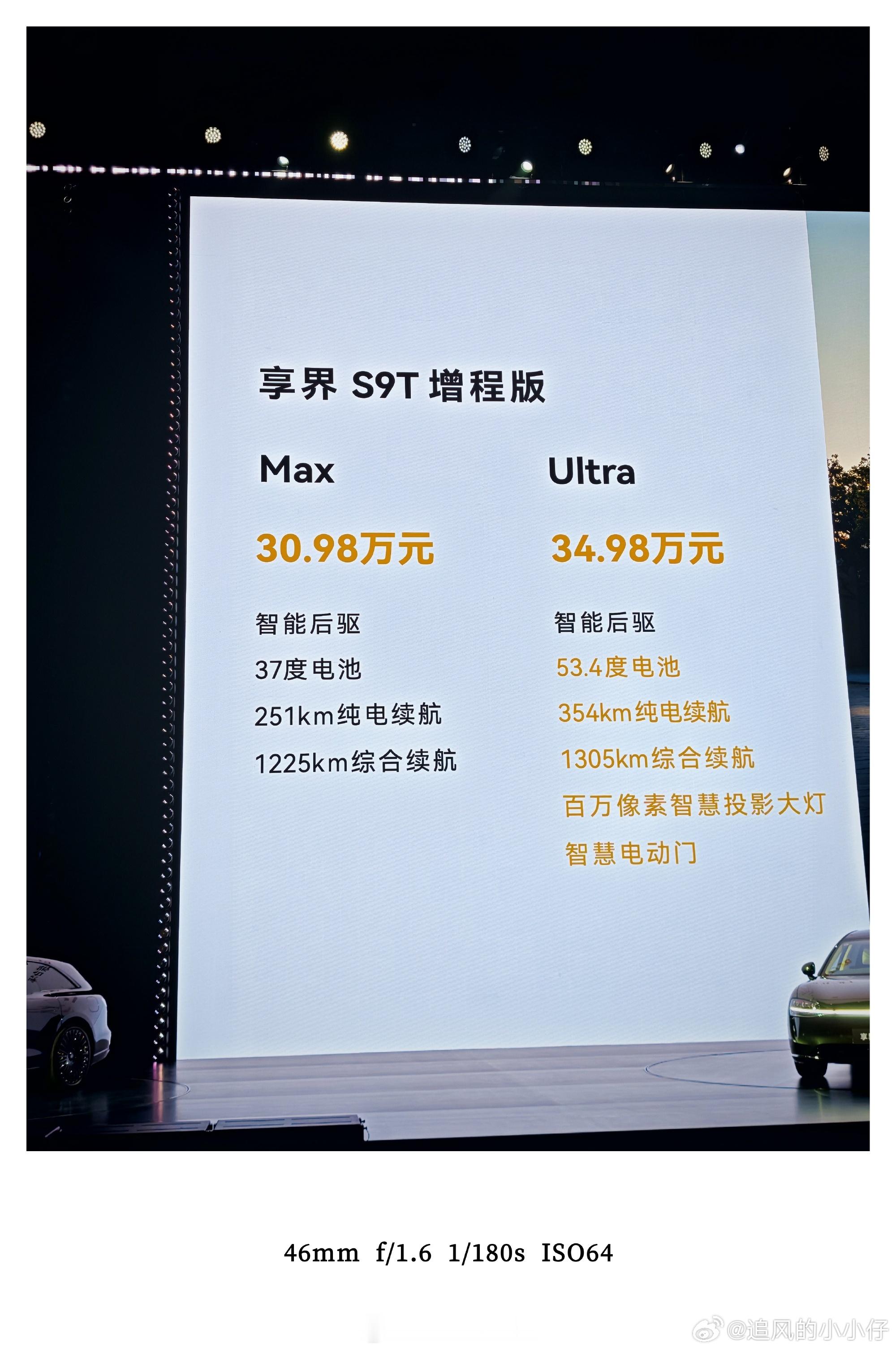 享界s9t价格这个价格偏高了点，应该再下探2万。​​​