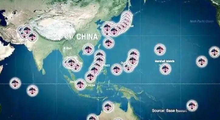 中国周边313个美军基地，每个基地平均10枚导弹，就需要3130枚导弹，如果说需