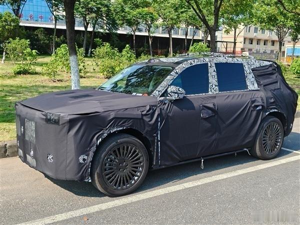 岚图“泰山”定位全尺寸SUV，车长5.2米，轴距3.1米，搭载四电机和轴向磁通技