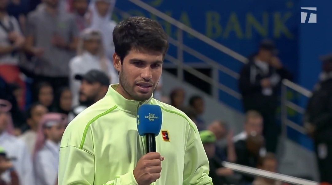 网坛风云阿尔卡拉斯冠军感言热烈而真诚，安慰了菲斯，感谢了自己和团队。网球ta