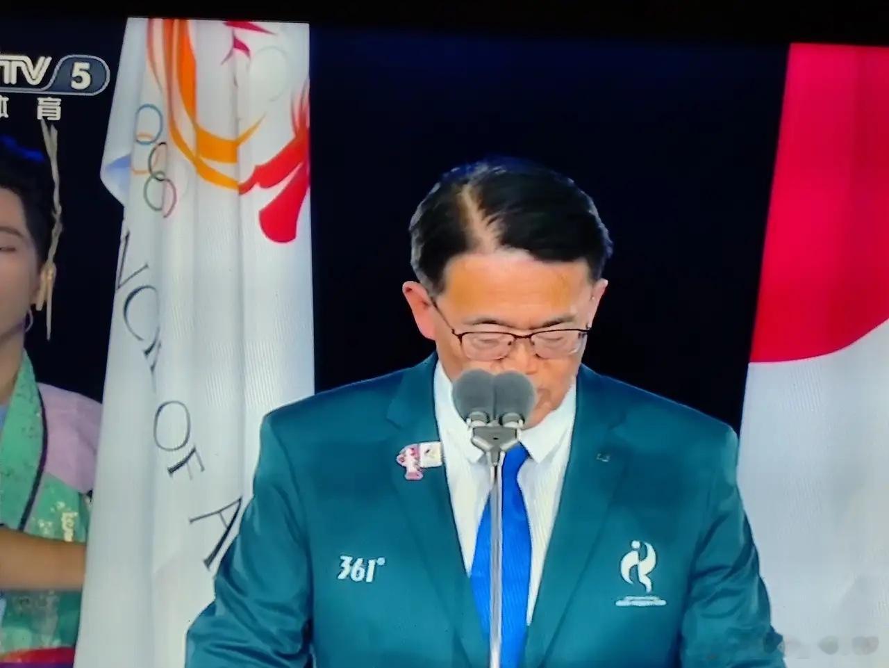 名古屋亚运会开幕式上，您看到了吗？当我看到这一幕时，让我心头一振！作为东道主，第