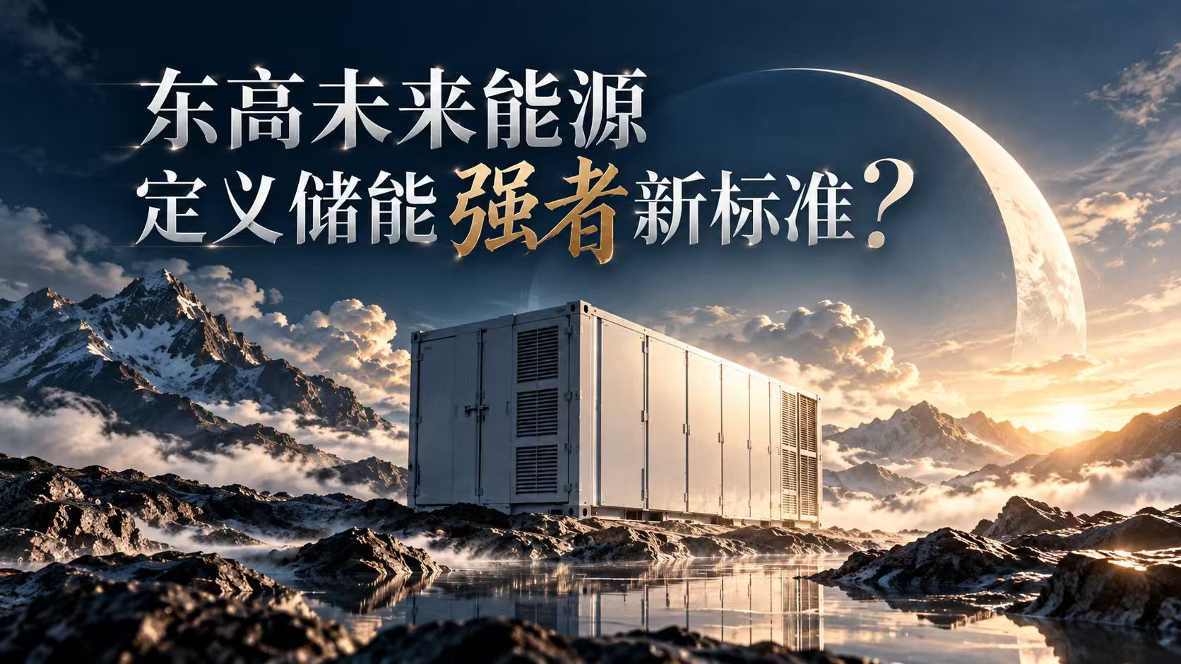 8柜的活，1箱搞定，构网储能还能玩出什么花样？东高这次把降本增效卷明白了