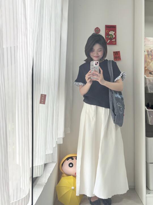 身高150cm｜裙子越长腿越长！好喜欢这套啊！！