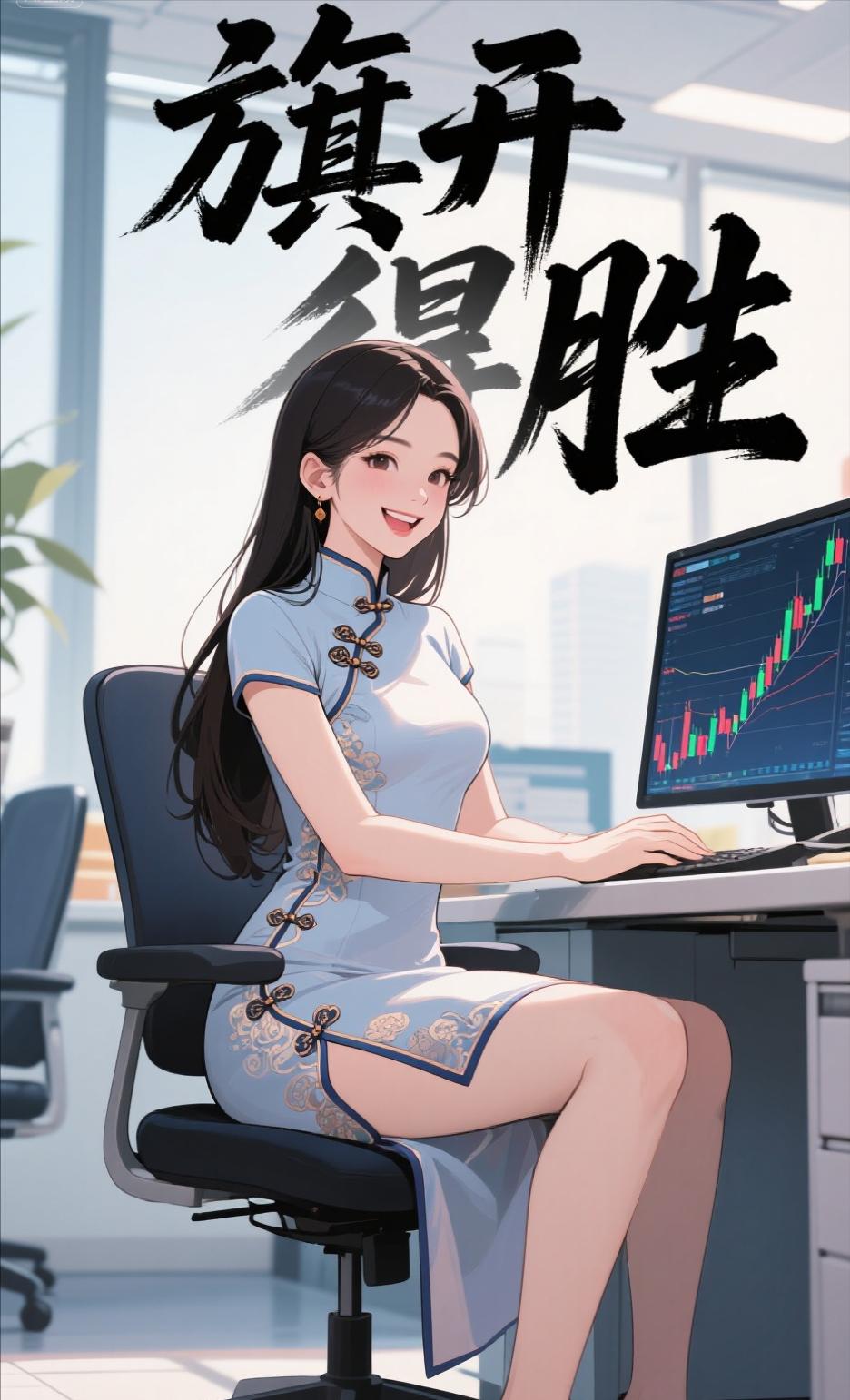 00后在股市里杀疯了，牛市来了，80后，90后都汗颜，办公室里几个男同事边喝