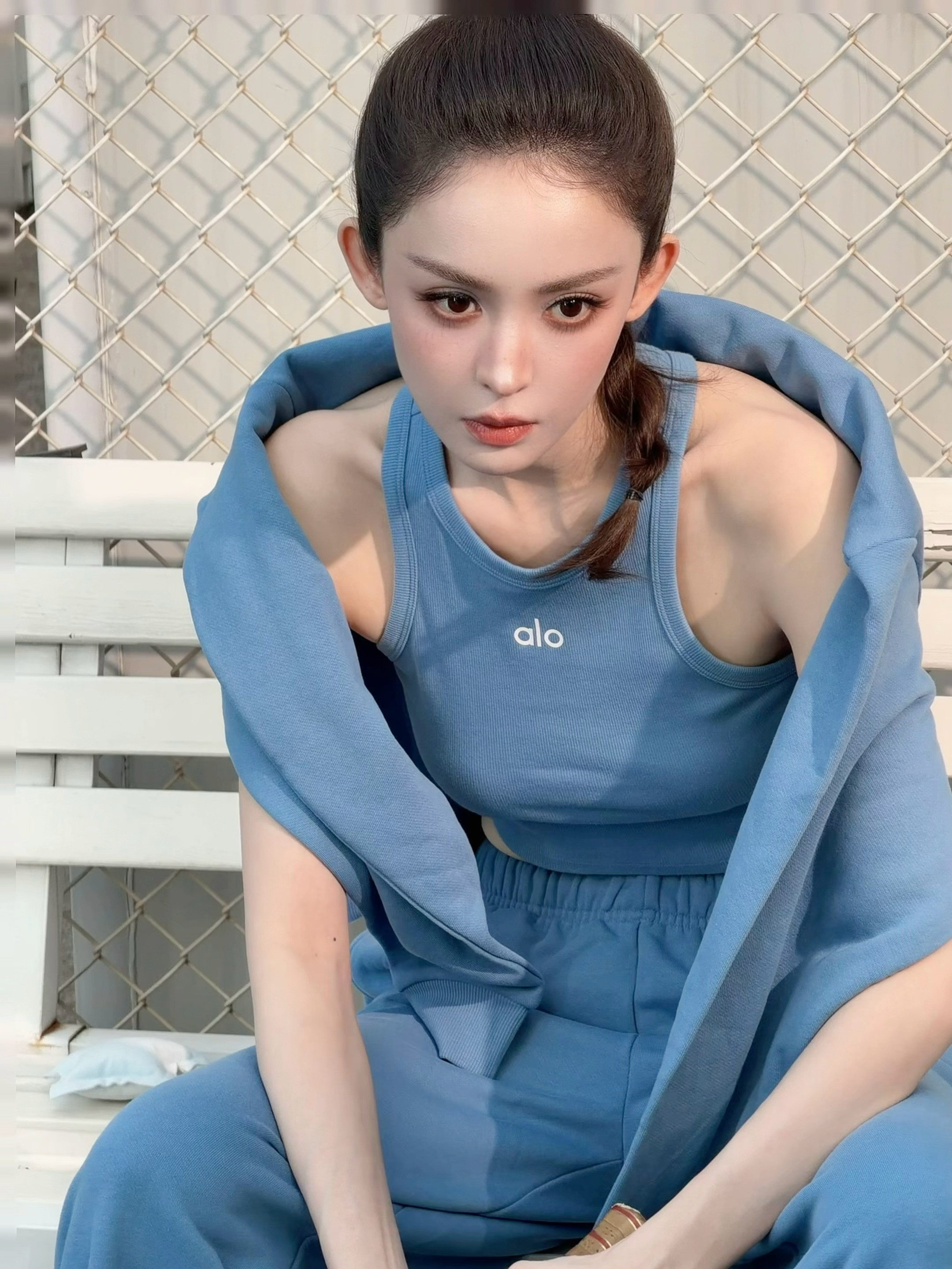 娜扎亮相武网担任挑边嘉宾今天是网球运动员娜扎🥎