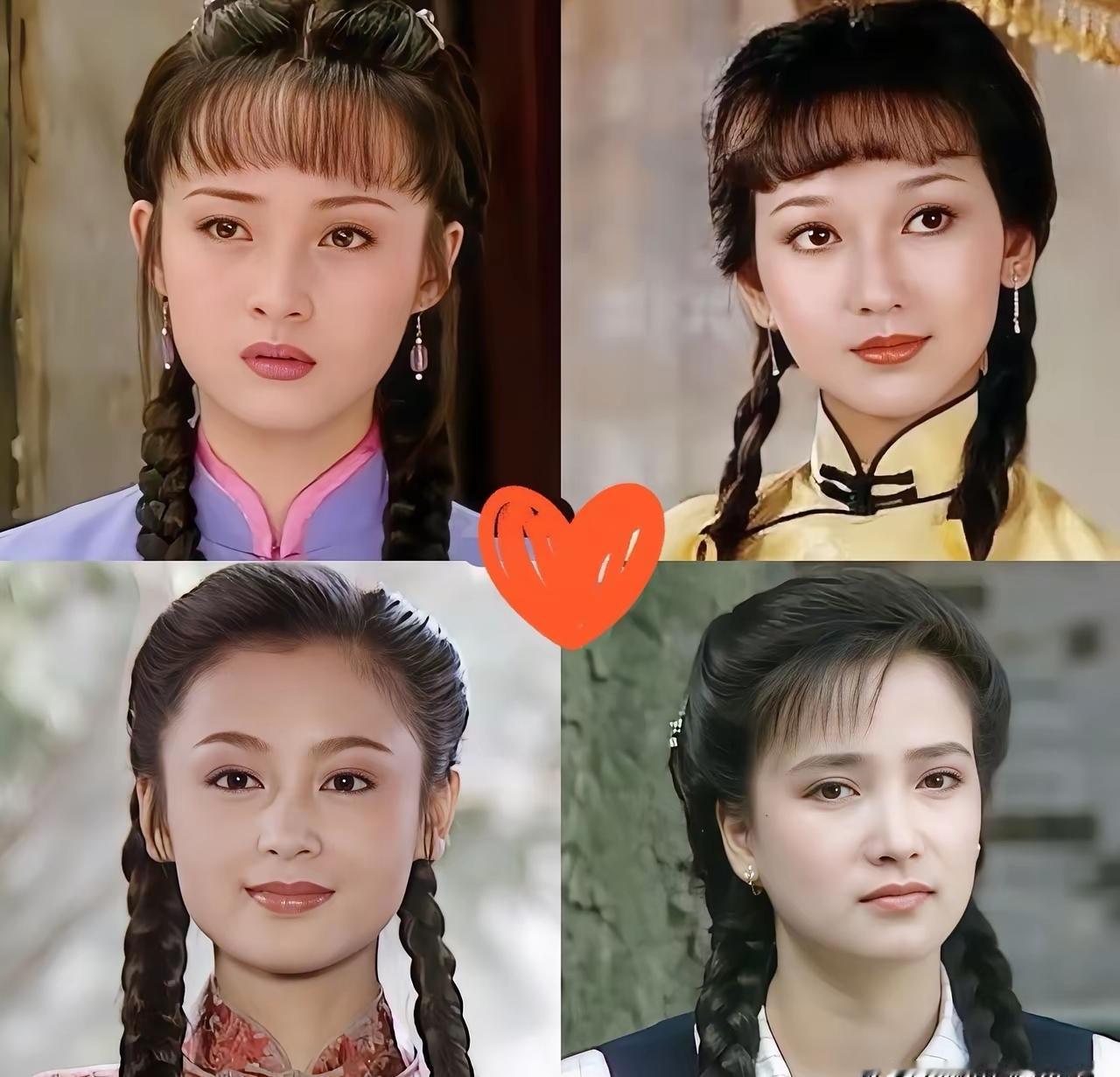 这四个古装美女，大家觉得谁排名第一？恕我直言，首先在照片的选择上，就不太公平，