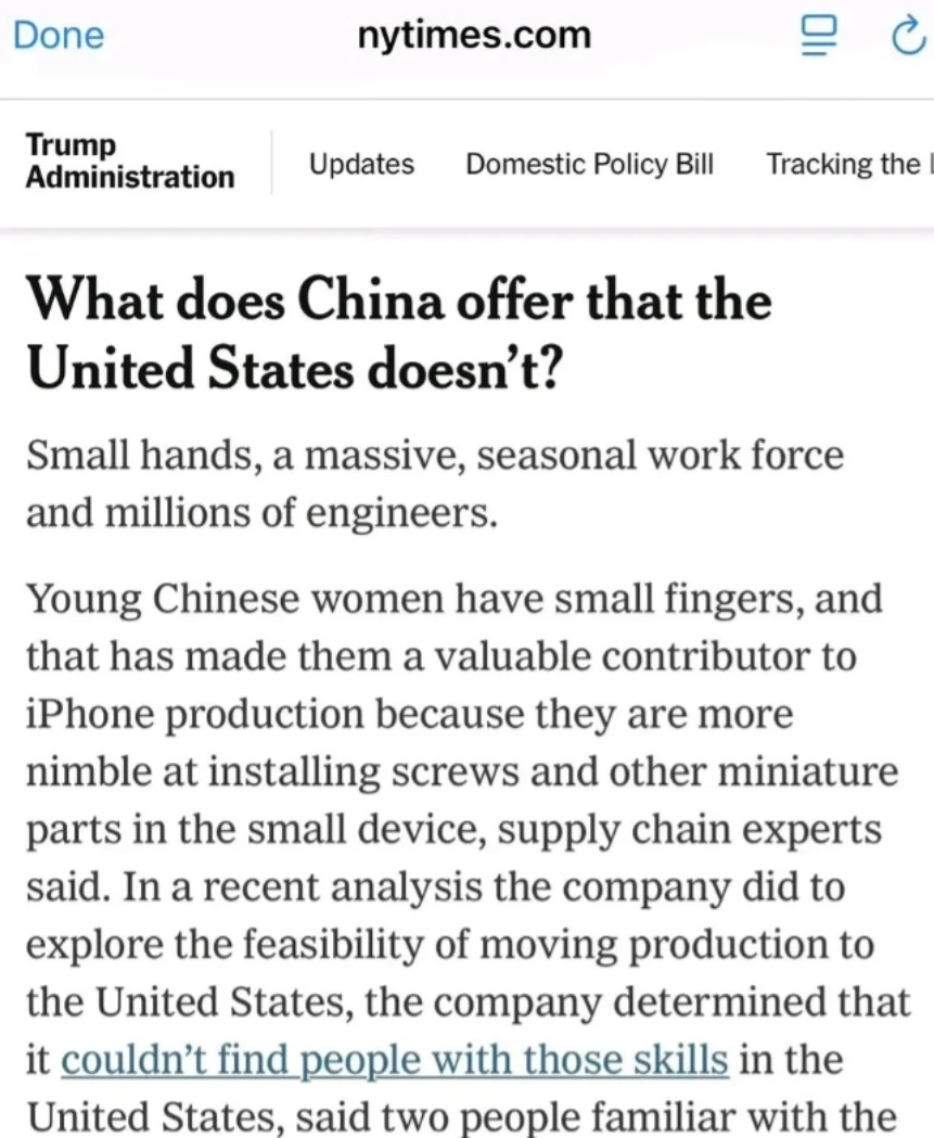 美国人开始反思是不是自己人种不行了。最近美国野鸡小报《纽约时报》发文称之所以美国
