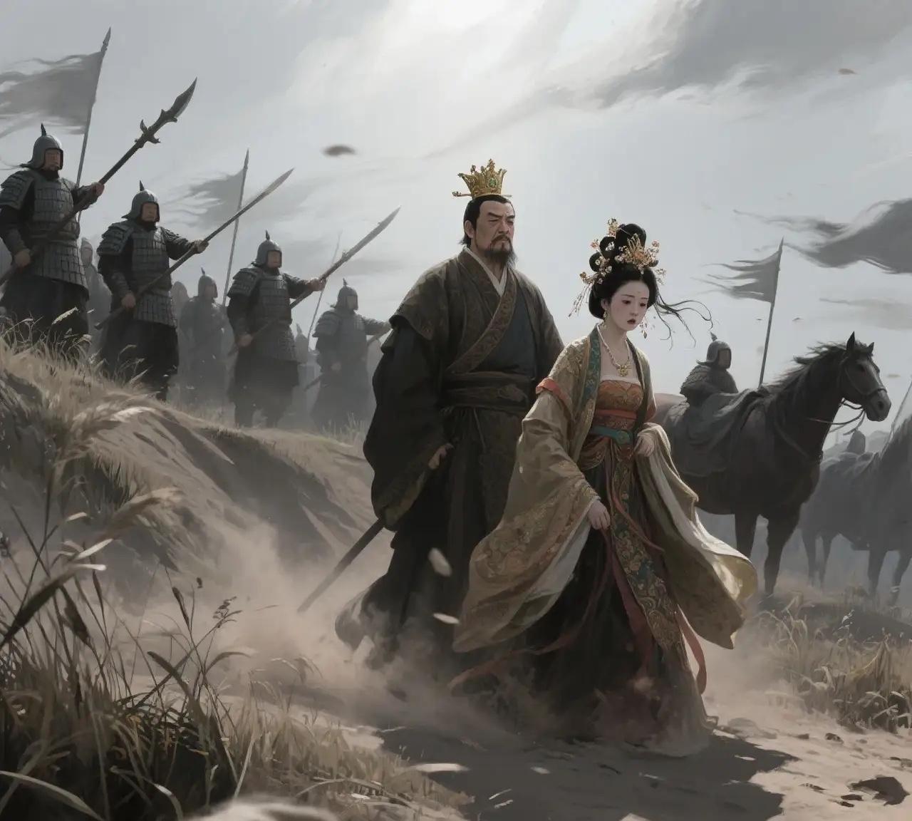 756年，唐玄宗逃亡到马嵬驿，因为一点小事对太子李亨破口大骂：“你就是一个废物！