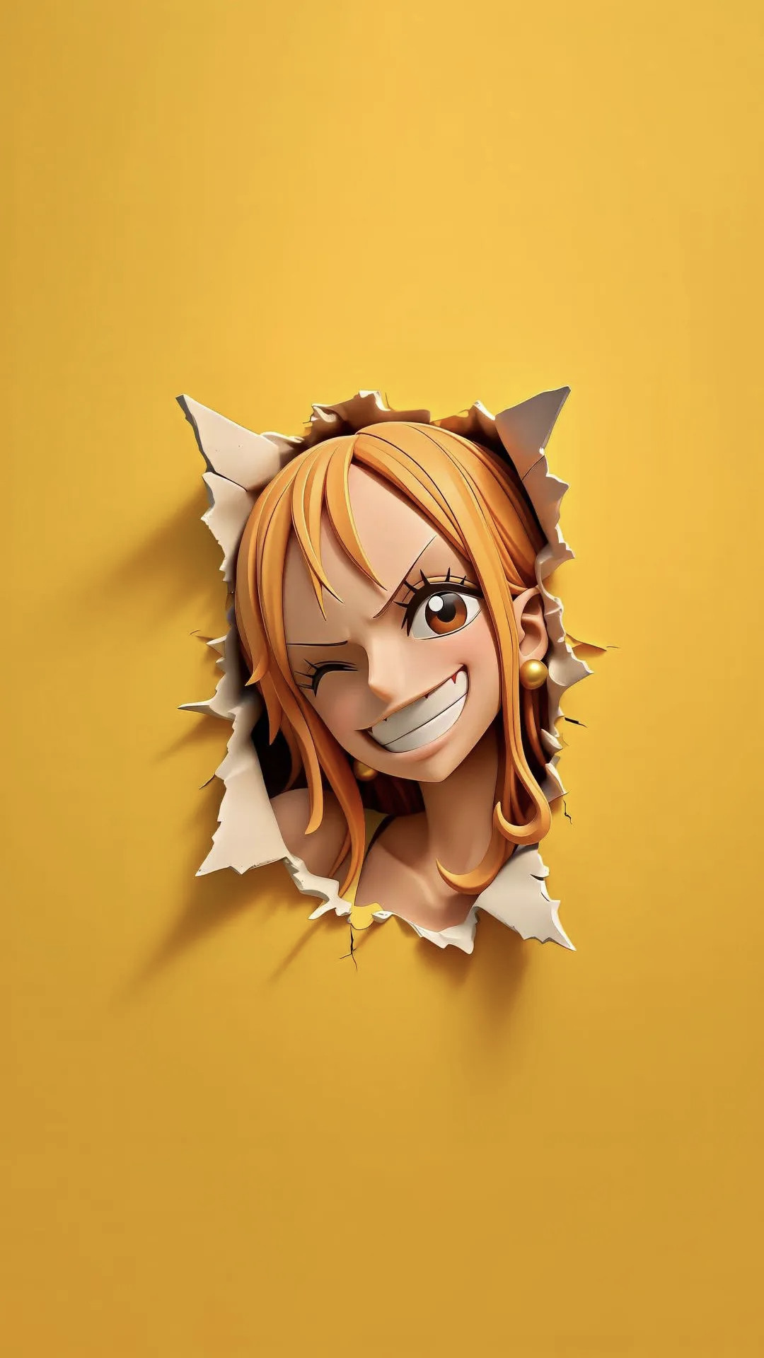 动漫新年迎喜番超话创作官海贼王极具视觉冲击力的一组海贼王角色破壁而出壁纸，第二