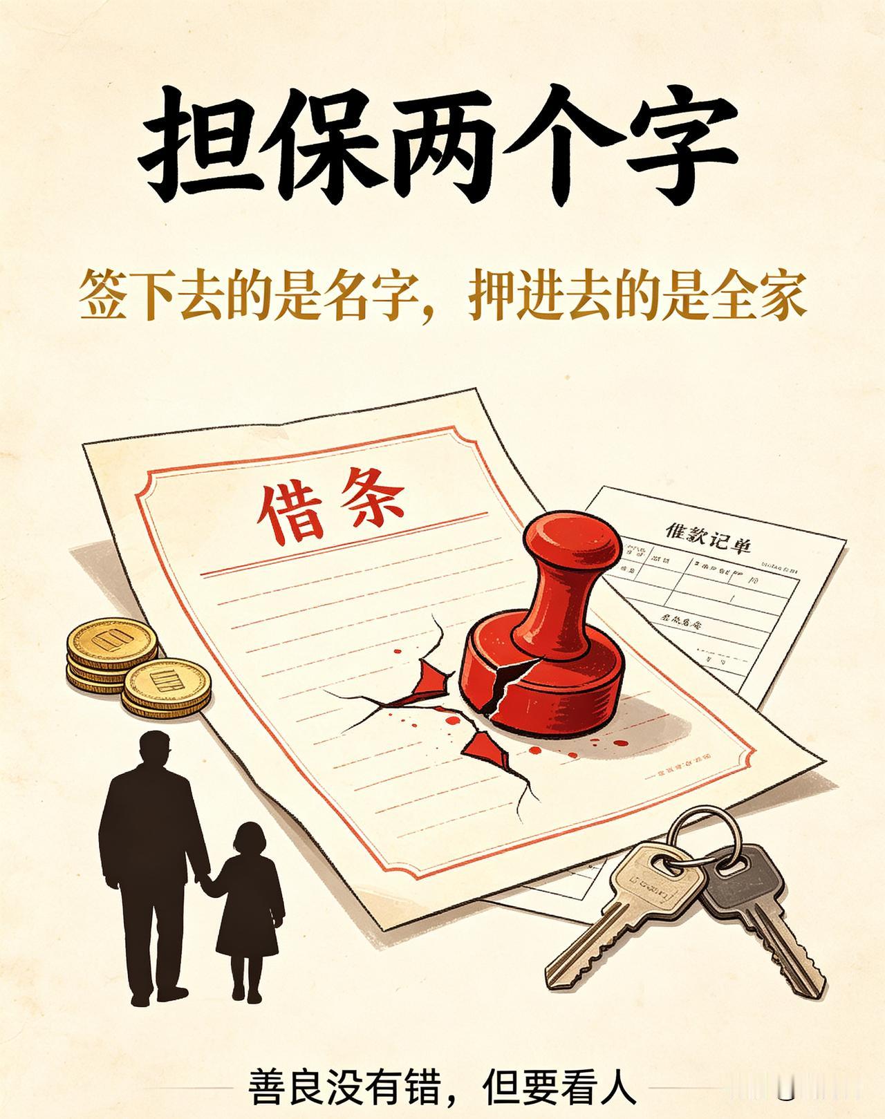 替表弟担保20万，我还了16万，他全家绕着我走三年前，表弟开饭店，还差20