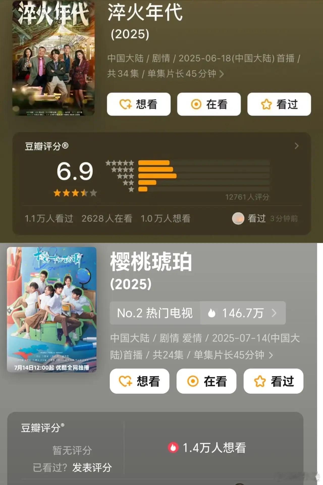 感觉正午接下来在选主演上或许会有新考量啦！不过之前正午也大胆启用过95生花呢，像