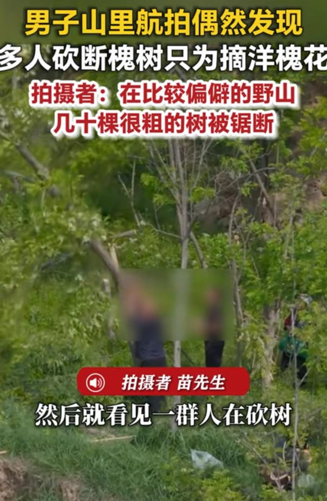 太坏了！陕西咸阳，男子闲着没事儿带着无人机进山里航拍，想拍点自然风光，结果镜头往