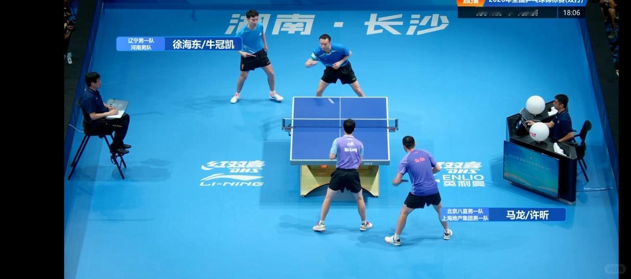 战报｜龙蟒组合苦战五局，挺进男双四强2026全锦赛男双1/4决赛马龙/许