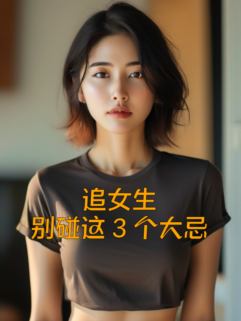 追女生，别碰这3个大忌