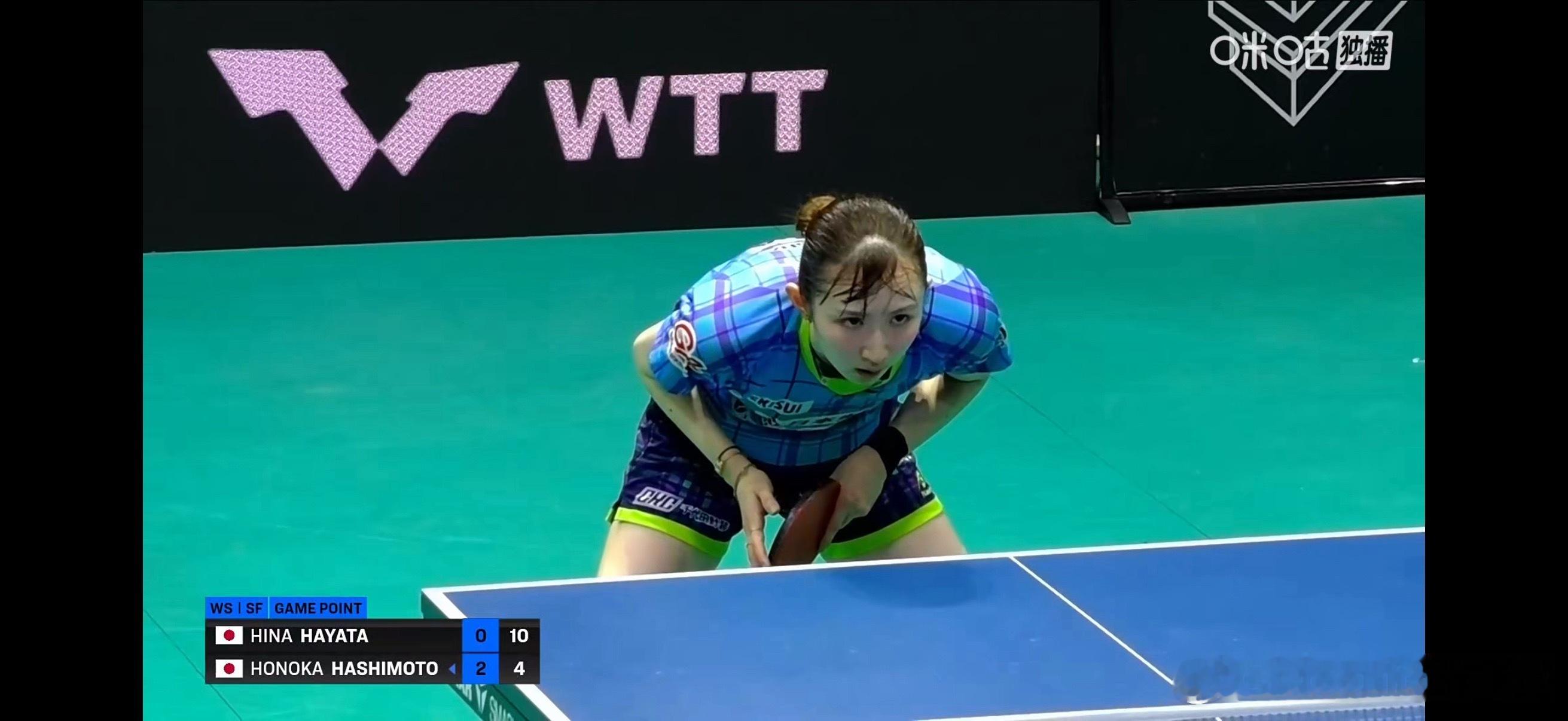 WTT球星挑战赛圣若泽杜斯坎普斯站2026女单半决赛：🇯🇵早田希娜3比2桥本