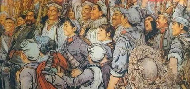 红军长征路上，在打下贵州瓮安时，正好是春节。红军从城里土豪劣绅家里缴获了一大批过