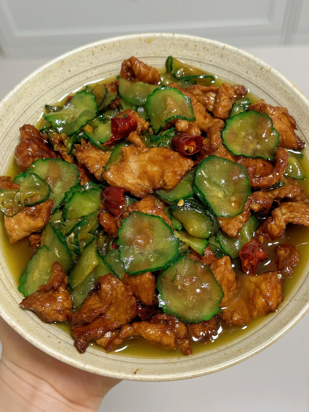 谁懂啊？黄瓜炒肉吃一次爱一次！🥒🥒🥒