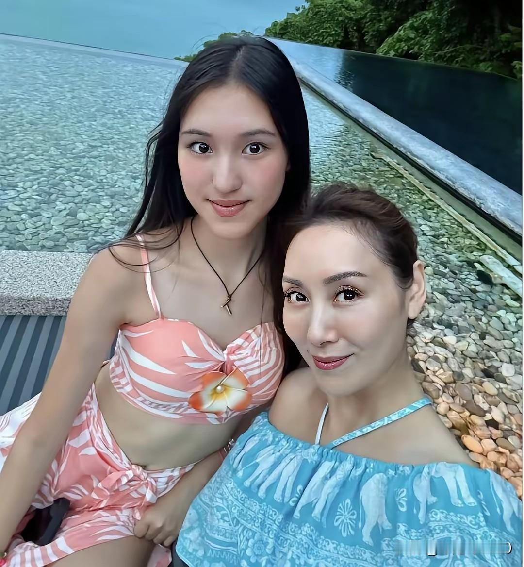 感到特别奇怪，明明郭可盈和老公林文龙都长得不差，而生的女儿却没继承他俩的优点，看