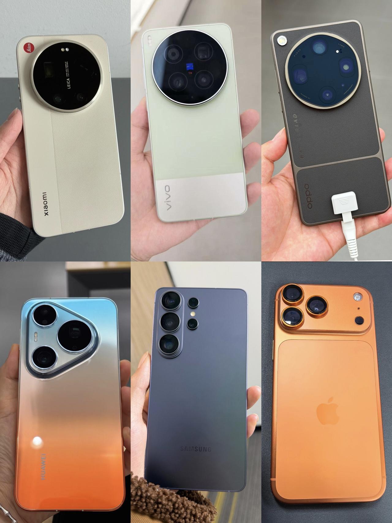 纠结😖6大品牌当家旗舰你们说选谁？现在各品牌的当家旗舰都很强，尤其是OPP