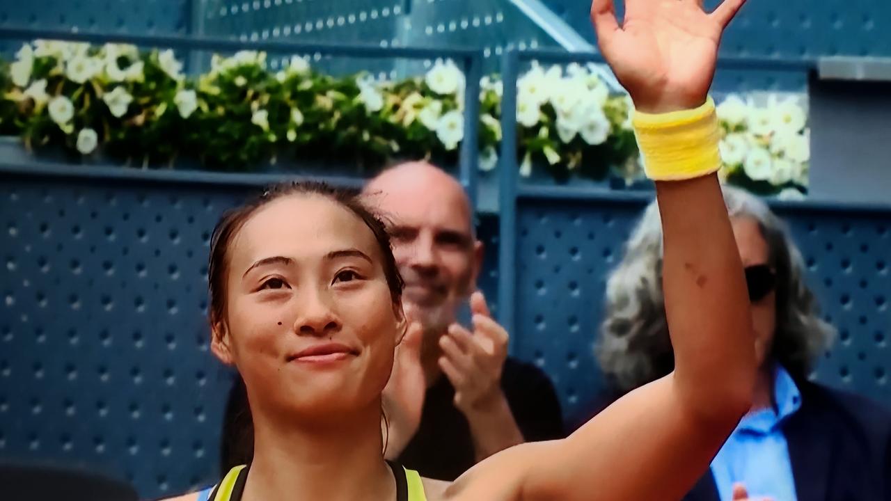 热烈祝贺郑钦文成功赢得马德里1000赛事开门红！在北京时间4月