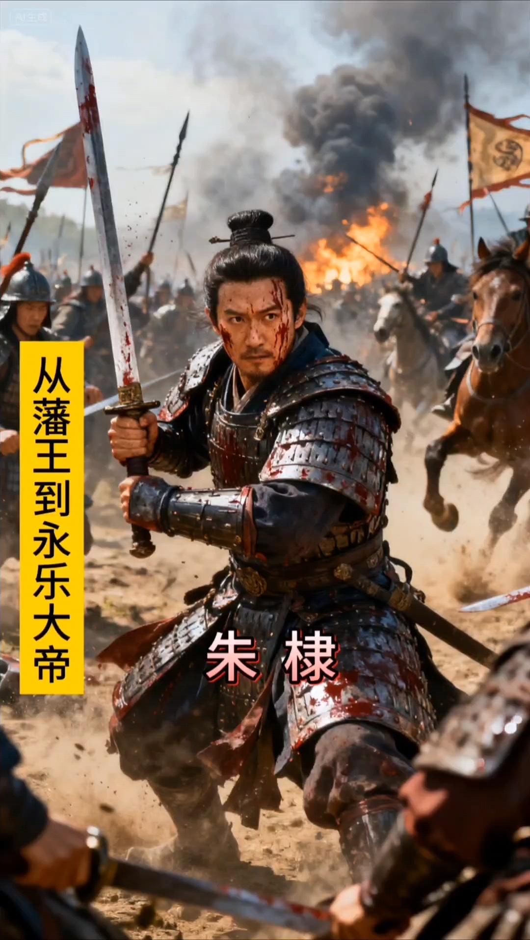 朱棣起兵四年，不靠硬拼消耗，靠精准的骑兵突袭、灵活的战场转向，抓住建文朝廷主力被